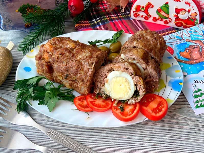 Мясний рулет з фаршу з яйцем у духовці святковий та апетитний f721fe0641fc431e57f272c66eb89324 Мясний рулет з фаршу з яйцем у духовці святковий та апетитний