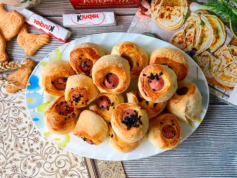 Міні сосиски у тісті: рецепт з фото покроково 0a221a6b69ac60f58fdfec001fa7e1ab Міні сосиски у тісті: рецепт з фото покроково