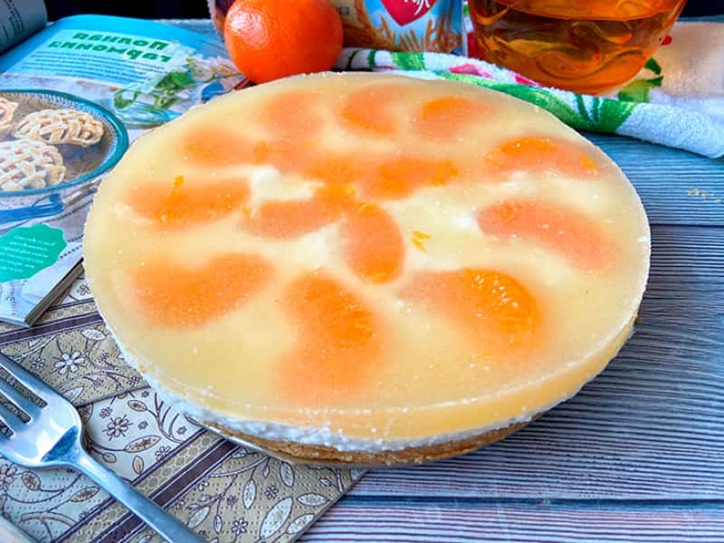 Сирний чізкейк з мандаринами та желе: рецепт з фото покроково 51a306cc68d94361ce04c7284e91f4f1 Сирний чізкейк з мандаринами та желе: рецепт з фото покроково