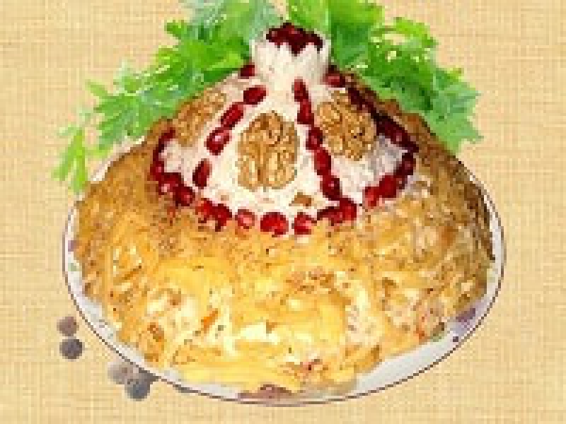 Салат Шапка Мономаха – 8 класичних рецептів (з фото) 94e9d220bab1a4fac843142d76471c64 Салат Шапка Мономаха – 8 класичних рецептів (з фото)