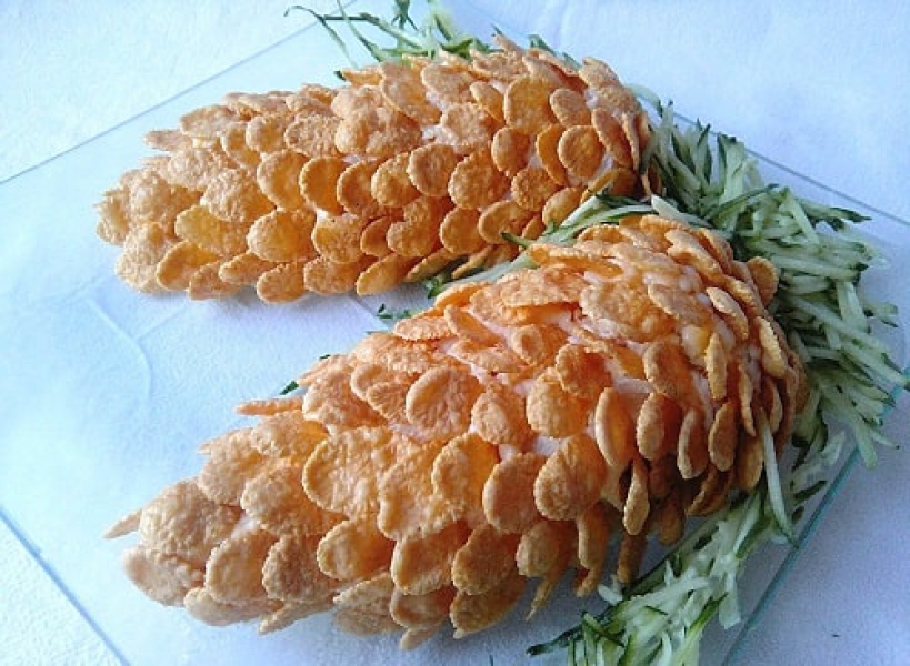 Салат Шишка – 5 новорічних рецеппів (з фото) b36703163c6bdd65a28f207ac98b76bd Салат Шишка – 5 новорічних рецеппів (з фото)