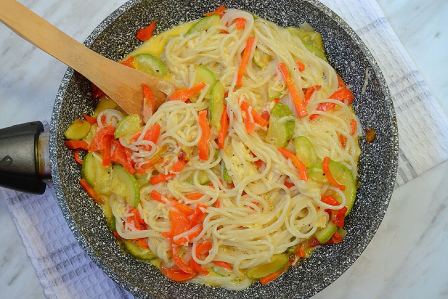 Паста з кабачками у вершковому соусі: рецепт з фото покроково d00f82870b28dd41a5bd0d21dfbfb5c0 Паста з кабачками у вершковому соусі: рецепт з фото покроково