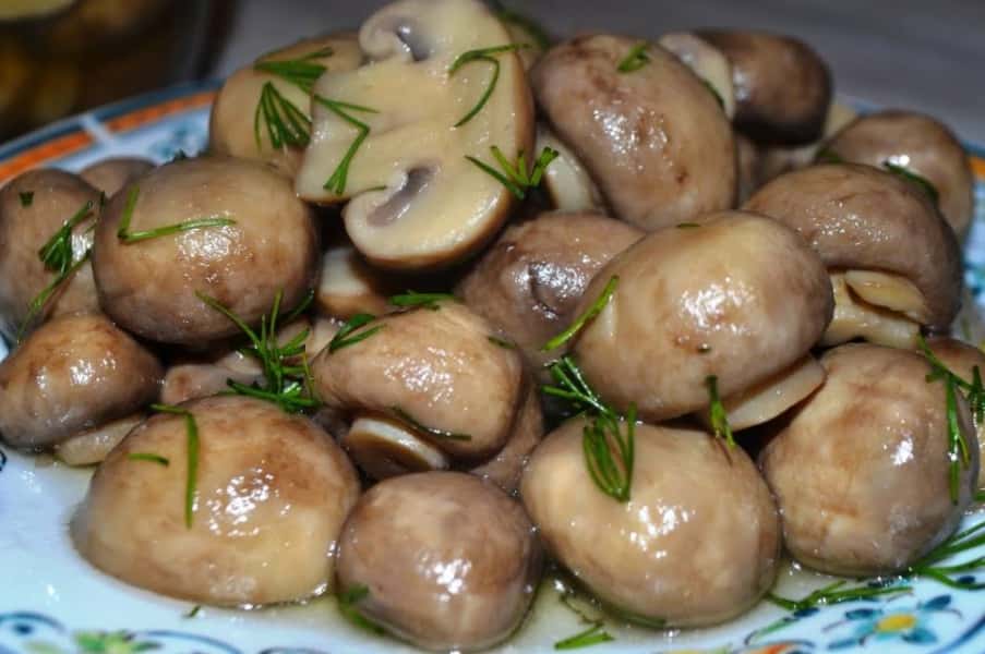 Мариновані печериці в домашніх умовах 15 швидких та смачних рецептів, з покроковими фото 1884735147d9c29968f23df111f2475a Мариновані печериці в домашніх умовах 15 швидких та смачних рецептів, з покроковими фото