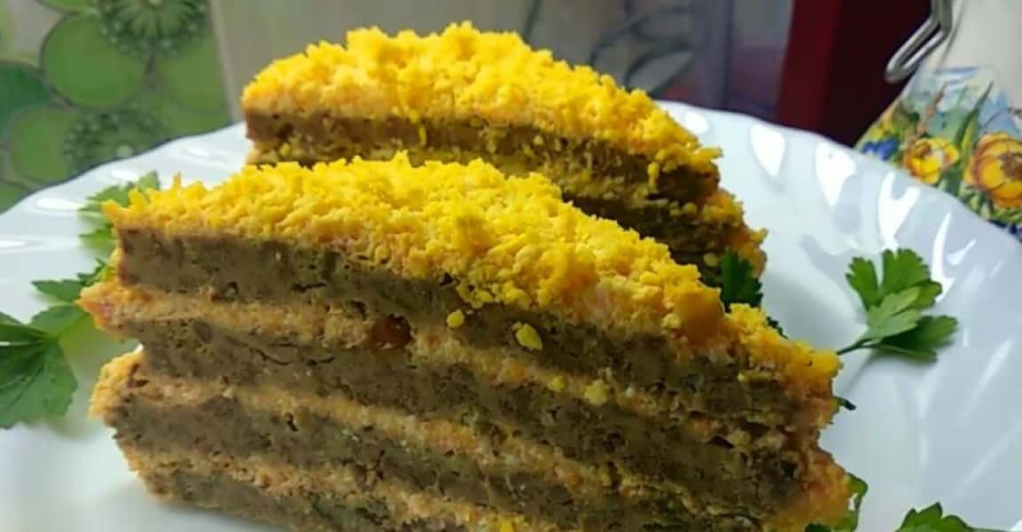 Печінковий торт 10 рецептів з курячої, свинячої та яловичої печінки, з покроковими фото 1a5ce8eddb7d1685b59387fbb45930c2 Печінковий торт 10 рецептів з курячої, свинячої та яловичої печінки, з покроковими фото