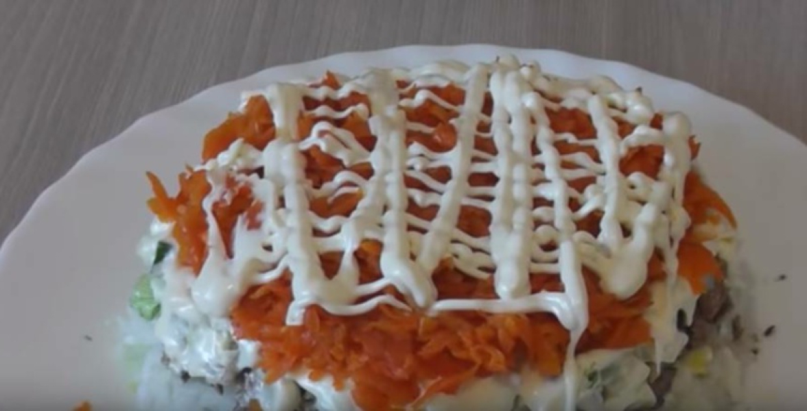 Салат Мімоза з рибними консервами 5 рецептів з покроковими фото e928d45c8013a110267ca8ce0df7dbf1 Салат Мімоза з рибними консервами 5 рецептів з покроковими фото