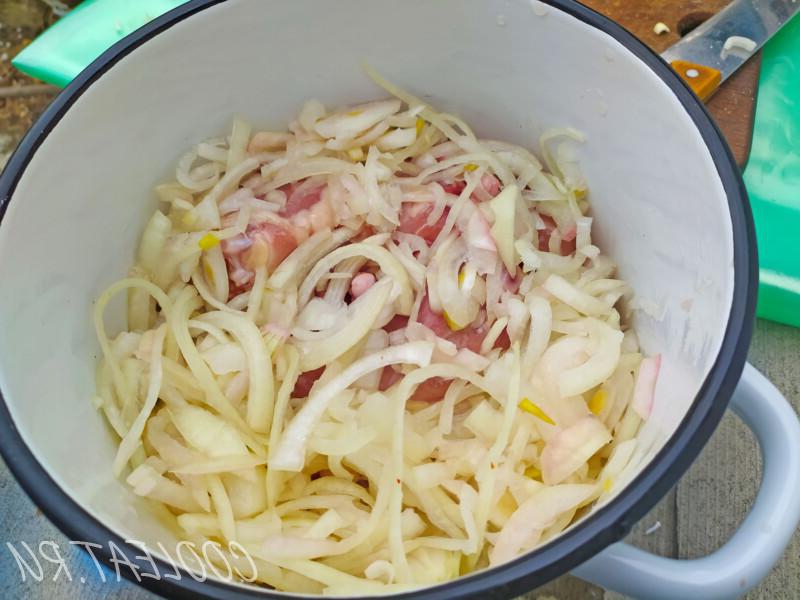 Шашлик з курячих стегон + рецепт маринаду, з покроковими фото 2d47a6173a930fd4292cc06958ce6f50 Шашлик з курячих стегон + рецепт маринаду, з покроковими фото